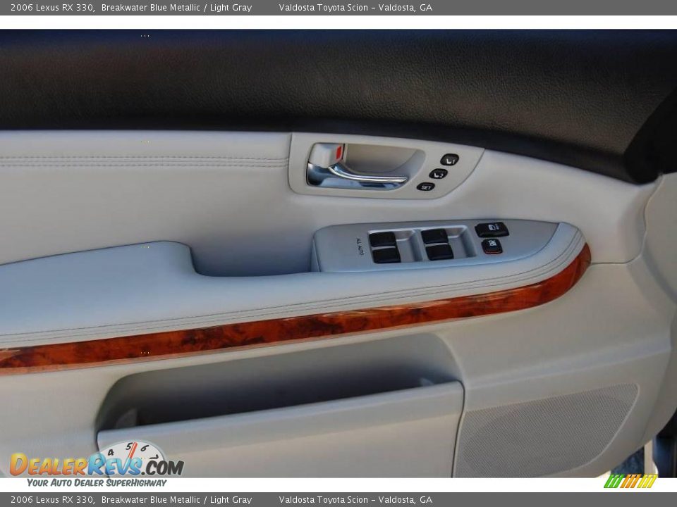 2006 Lexus RX 330 Breakwater Blue Metallic / Light Gray Photo #17
