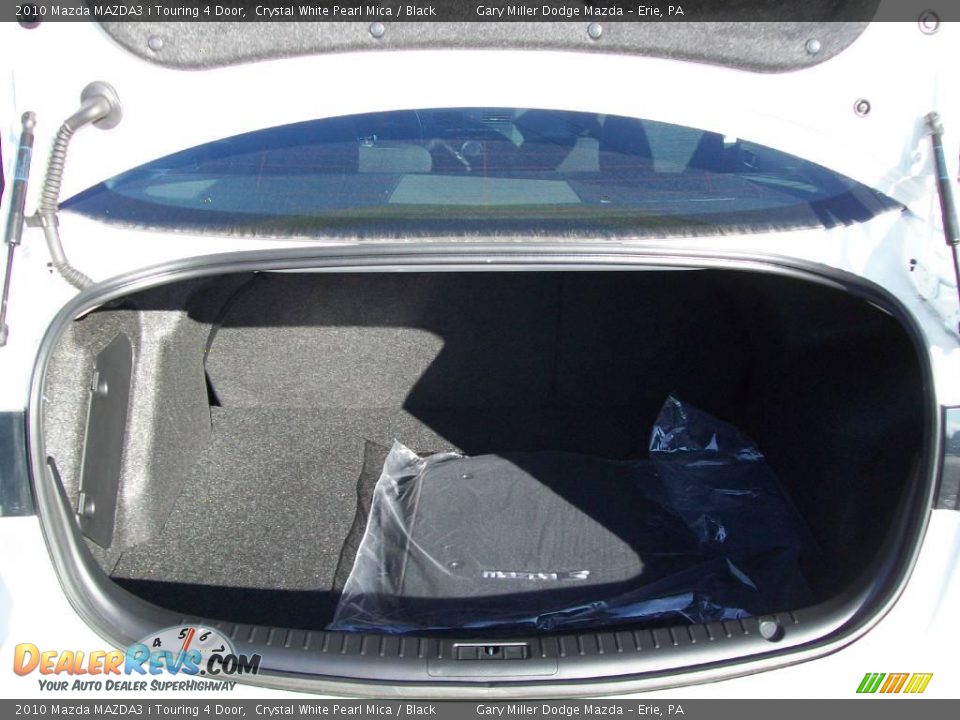 2010 Mazda MAZDA3 i Touring 4 Door Crystal White Pearl Mica / Black Photo #4