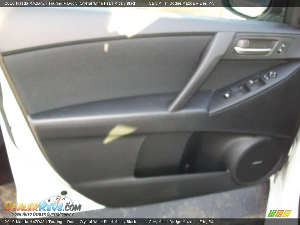 2010 Mazda MAZDA3 i Touring 4 Door Crystal White Pearl Mica / Black Photo #10