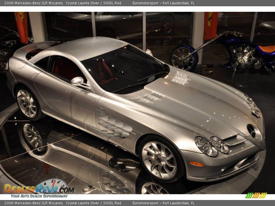 Crystal Laurite Silver 2006 Mercedes-Benz SLR McLaren Photo #1