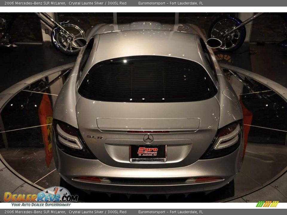 2006 Mercedes-Benz SLR McLaren Crystal Laurite Silver / 300SL Red Photo #6