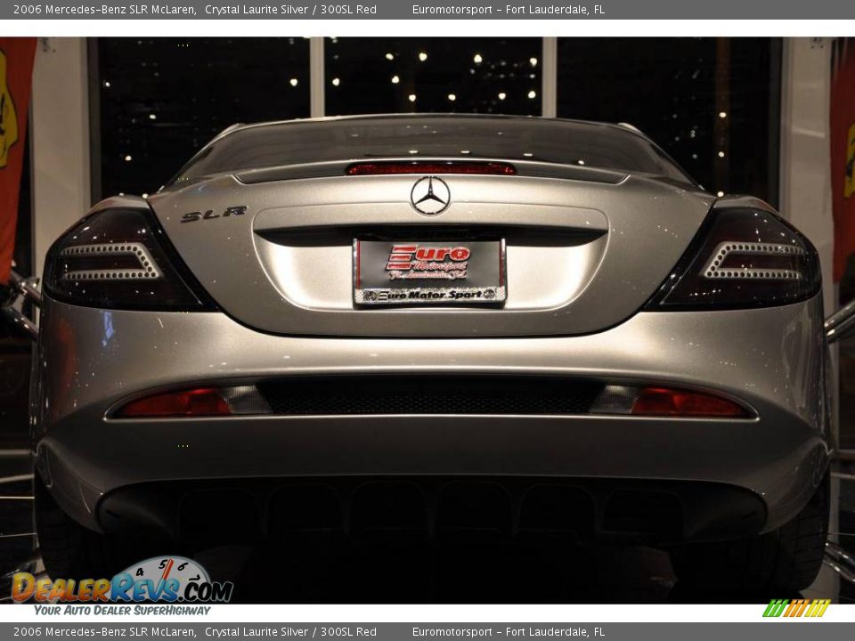 2006 Mercedes-Benz SLR McLaren Crystal Laurite Silver / 300SL Red Photo #11