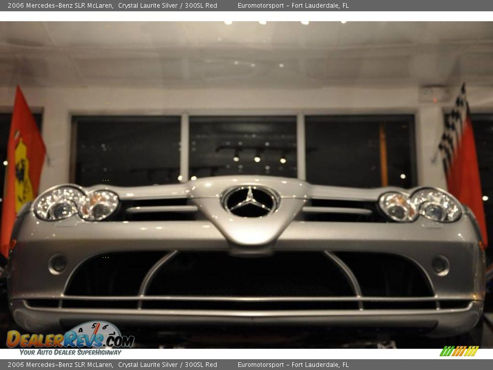 2006 Mercedes-Benz SLR McLaren Crystal Laurite Silver / 300SL Red Photo #15