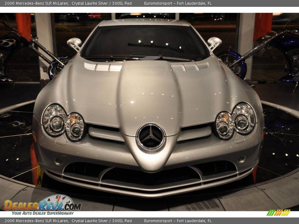 2006 Mercedes-Benz SLR McLaren Crystal Laurite Silver / 300SL Red Photo #21
