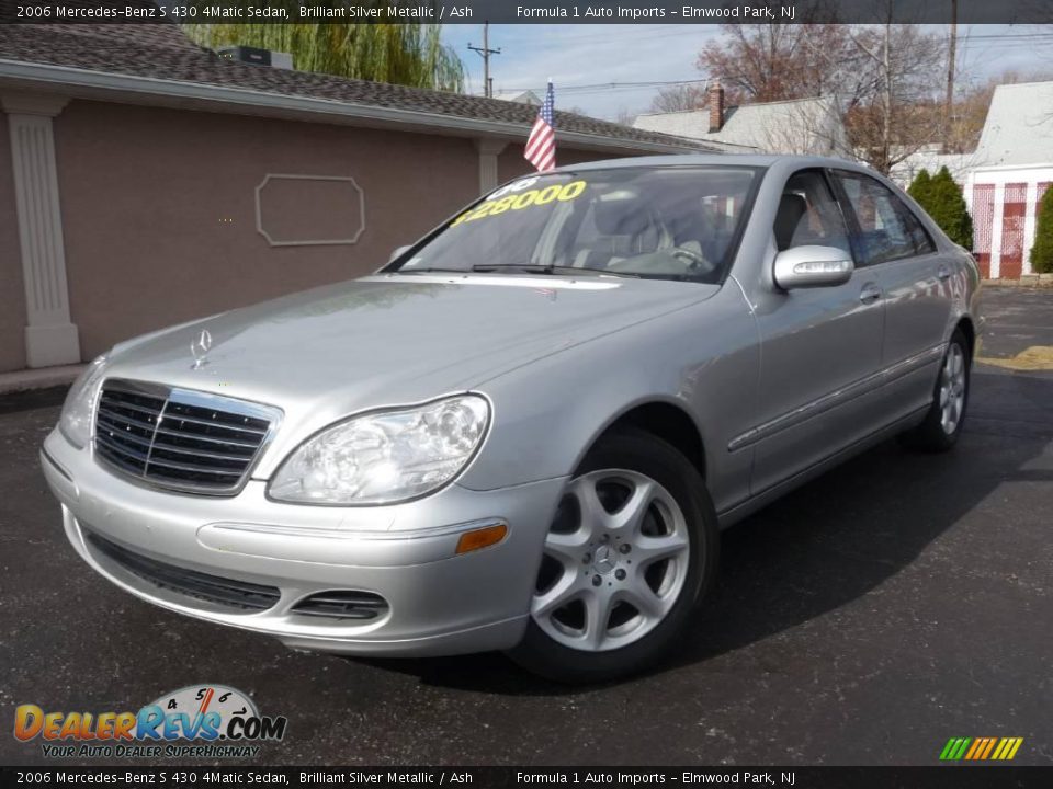 2006 Mercedes-Benz S 430 4Matic Sedan Brilliant Silver Metallic / Ash Photo #1