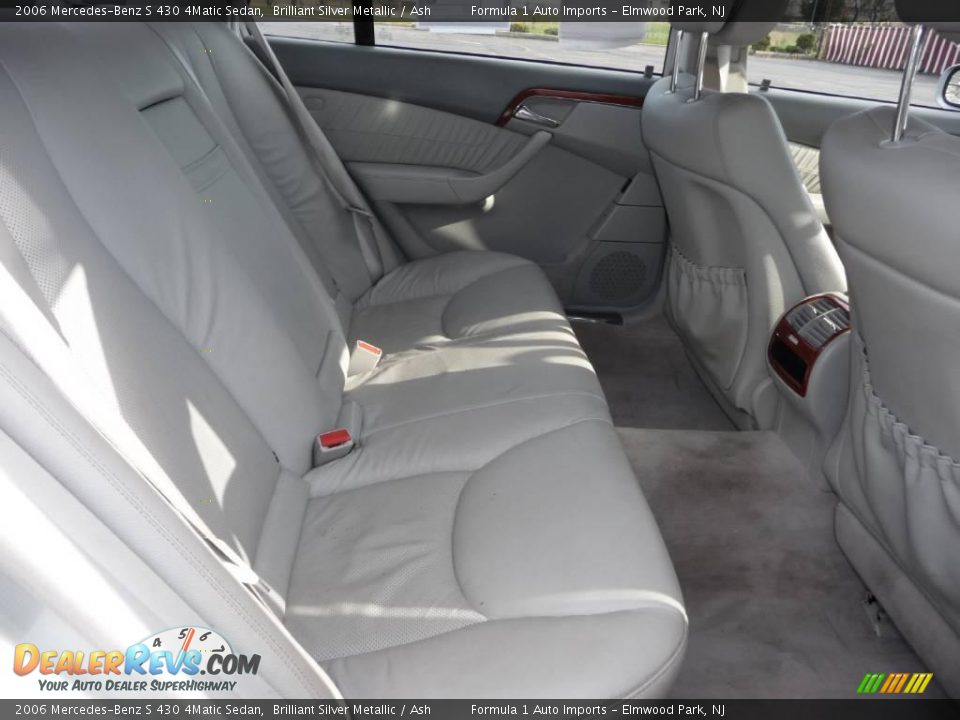 2006 Mercedes-Benz S 430 4Matic Sedan Brilliant Silver Metallic / Ash Photo #7