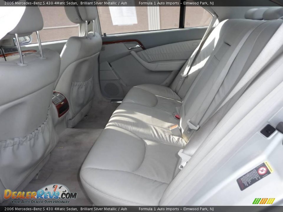 2006 Mercedes-Benz S 430 4Matic Sedan Brilliant Silver Metallic / Ash Photo #8