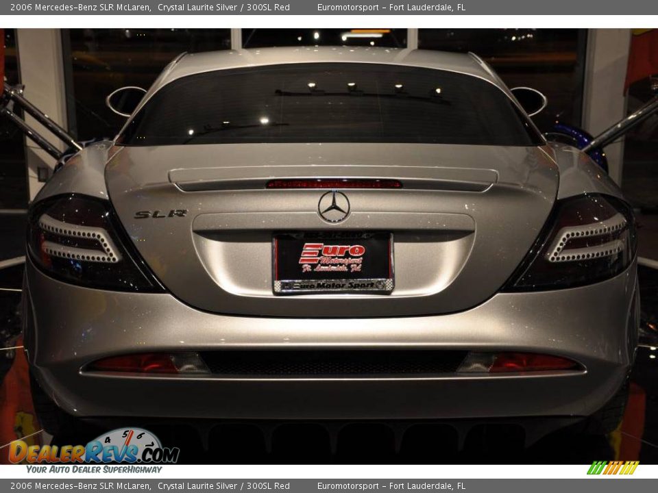 2006 Mercedes-Benz SLR McLaren Crystal Laurite Silver / 300SL Red Photo #32