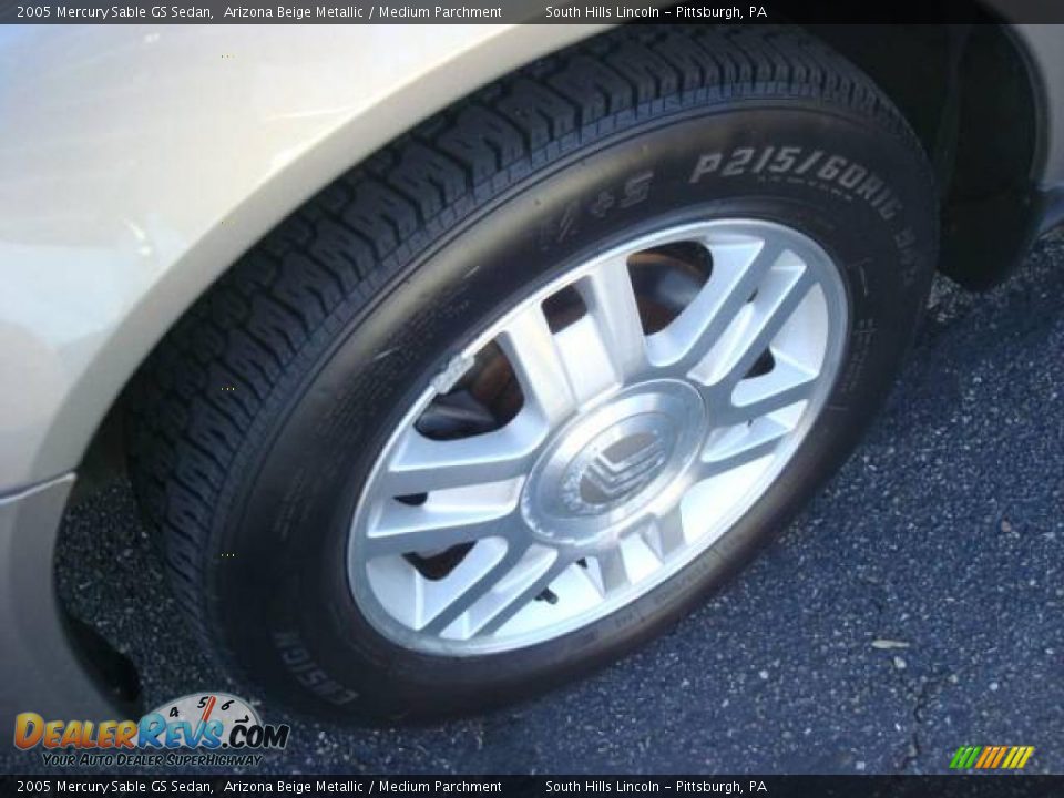 2005 Mercury Sable GS Sedan Arizona Beige Metallic / Medium Parchment Photo #7
