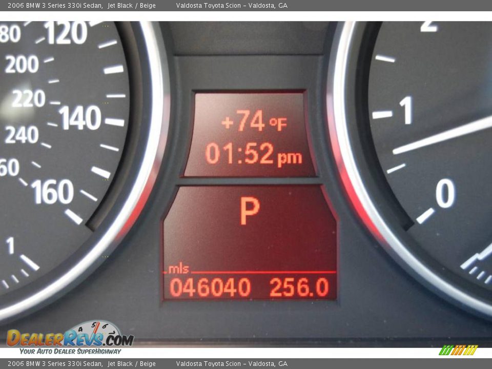 2006 BMW 3 Series 330i Sedan Jet Black / Beige Photo #14
