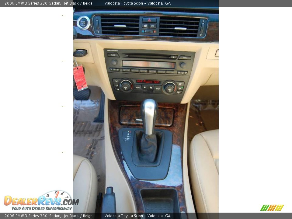 2006 BMW 3 Series 330i Sedan Jet Black / Beige Photo #15
