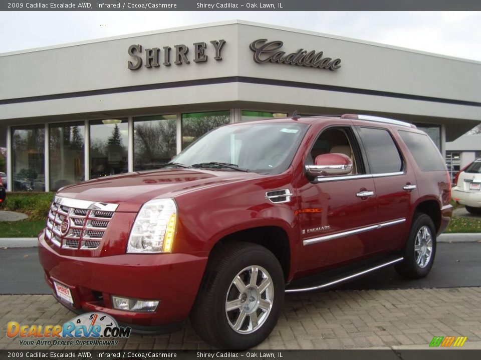2009 Cadillac Escalade AWD Infrared / Cocoa/Cashmere Photo #1