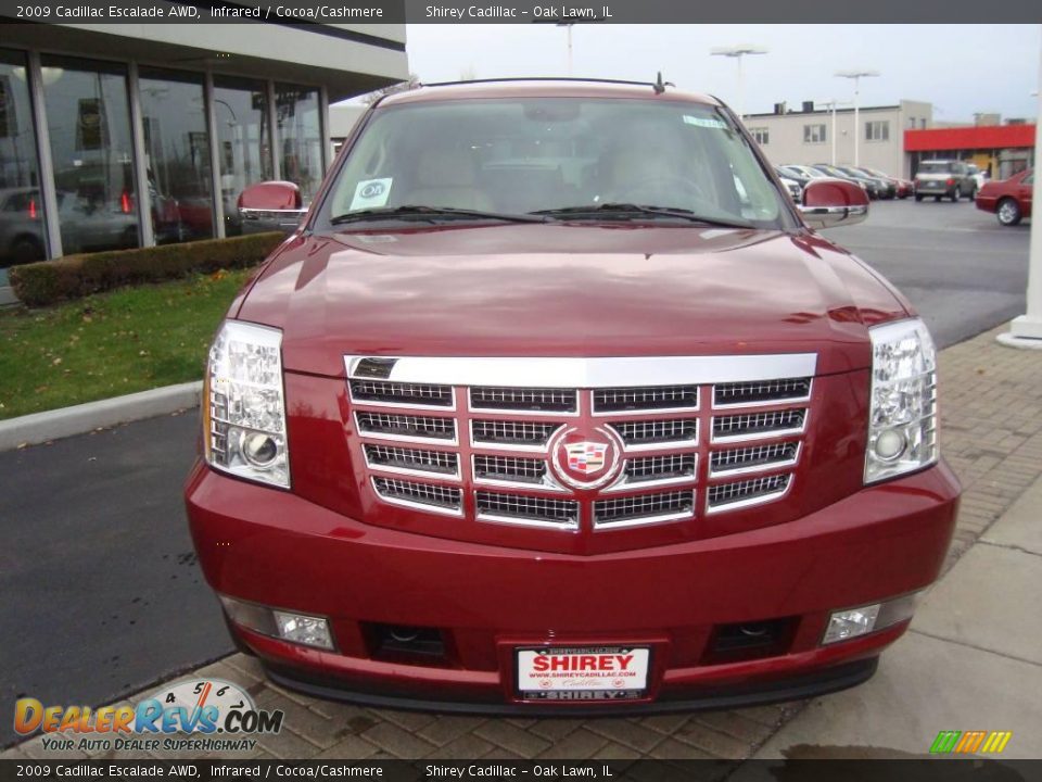 2009 Cadillac Escalade AWD Infrared / Cocoa/Cashmere Photo #2