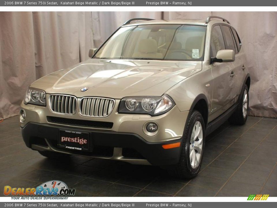 2006 BMW 7 Series 750i Sedan Kalahari Beige Metallic / Dark Beige/Beige III Photo #1