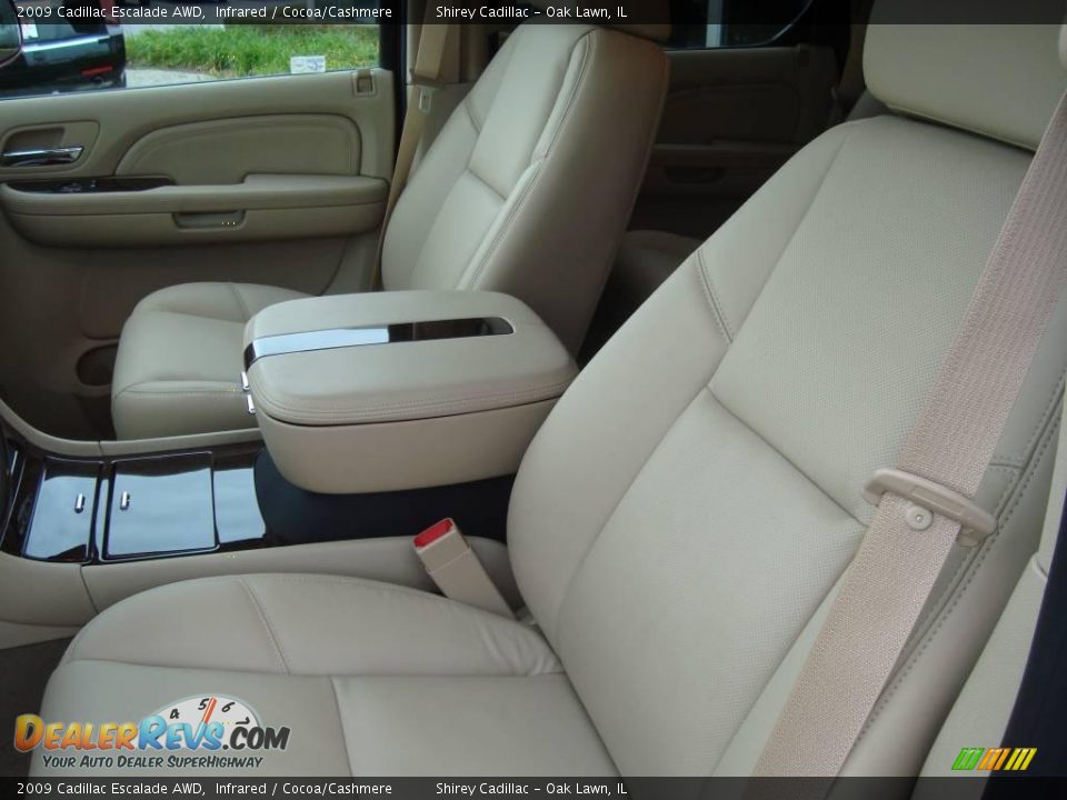 2009 Cadillac Escalade AWD Infrared / Cocoa/Cashmere Photo #10
