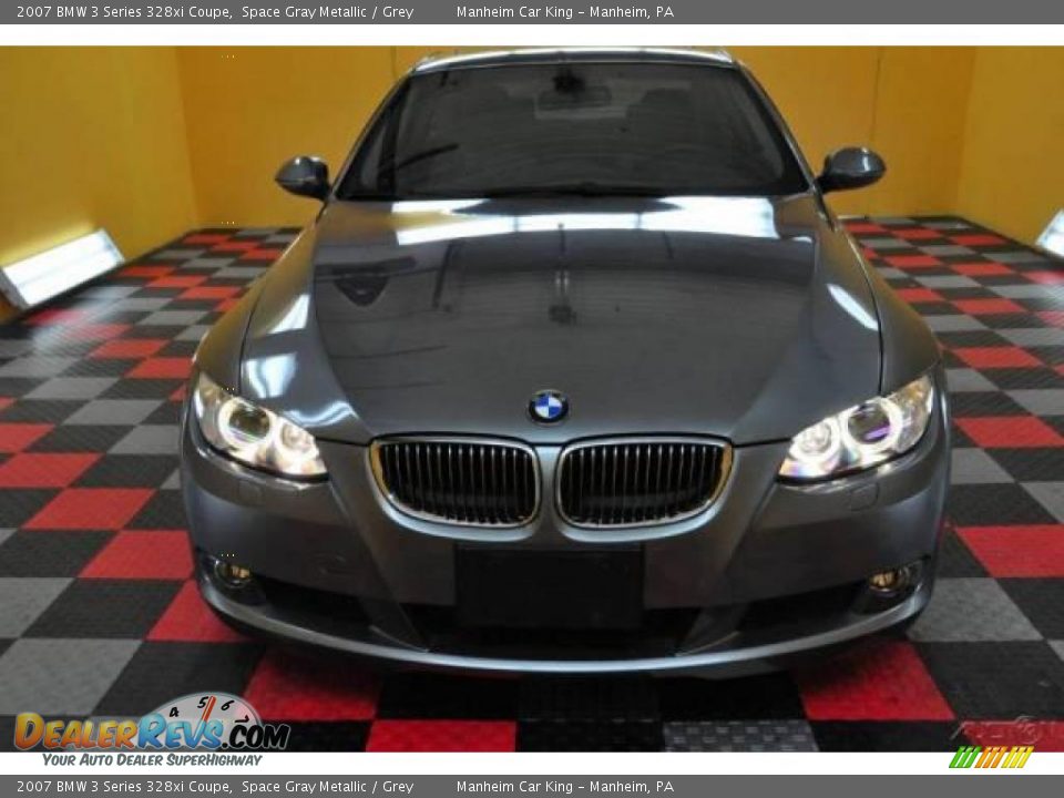 2007 BMW 3 Series 328xi Coupe Space Gray Metallic / Grey Photo #2