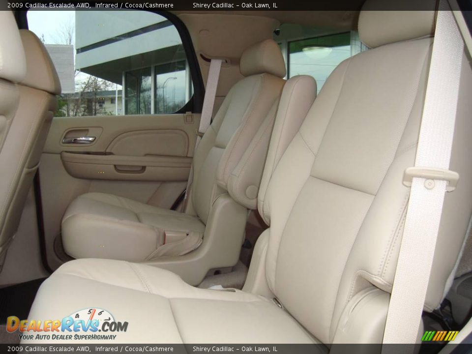 2009 Cadillac Escalade AWD Infrared / Cocoa/Cashmere Photo #14
