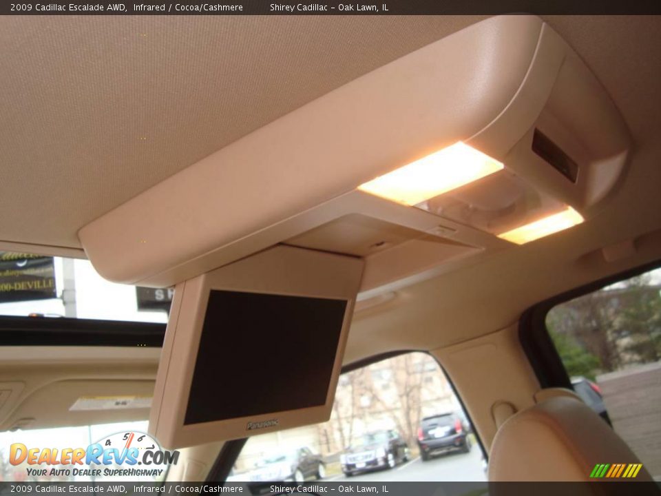 2009 Cadillac Escalade AWD Infrared / Cocoa/Cashmere Photo #15