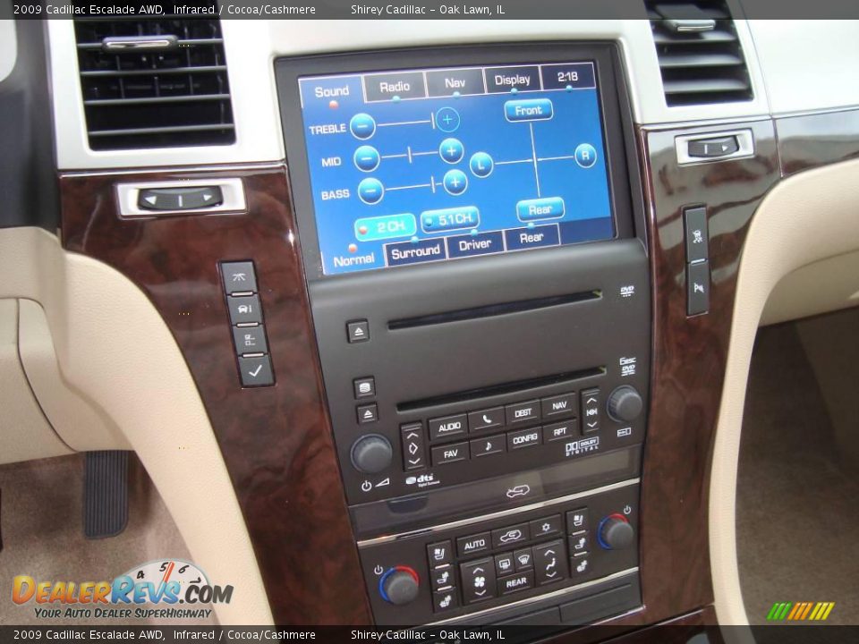 2009 Cadillac Escalade AWD Infrared / Cocoa/Cashmere Photo #18