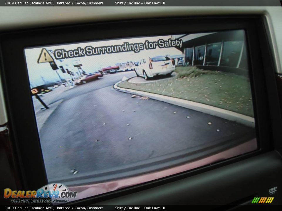 2009 Cadillac Escalade AWD Infrared / Cocoa/Cashmere Photo #19