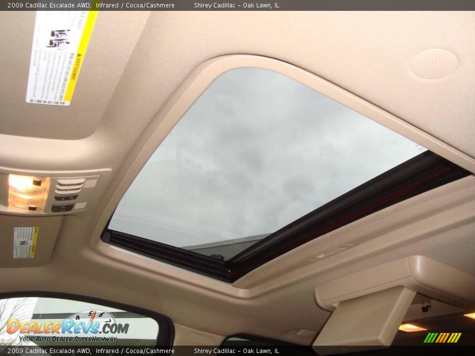 2009 Cadillac Escalade AWD Infrared / Cocoa/Cashmere Photo #21