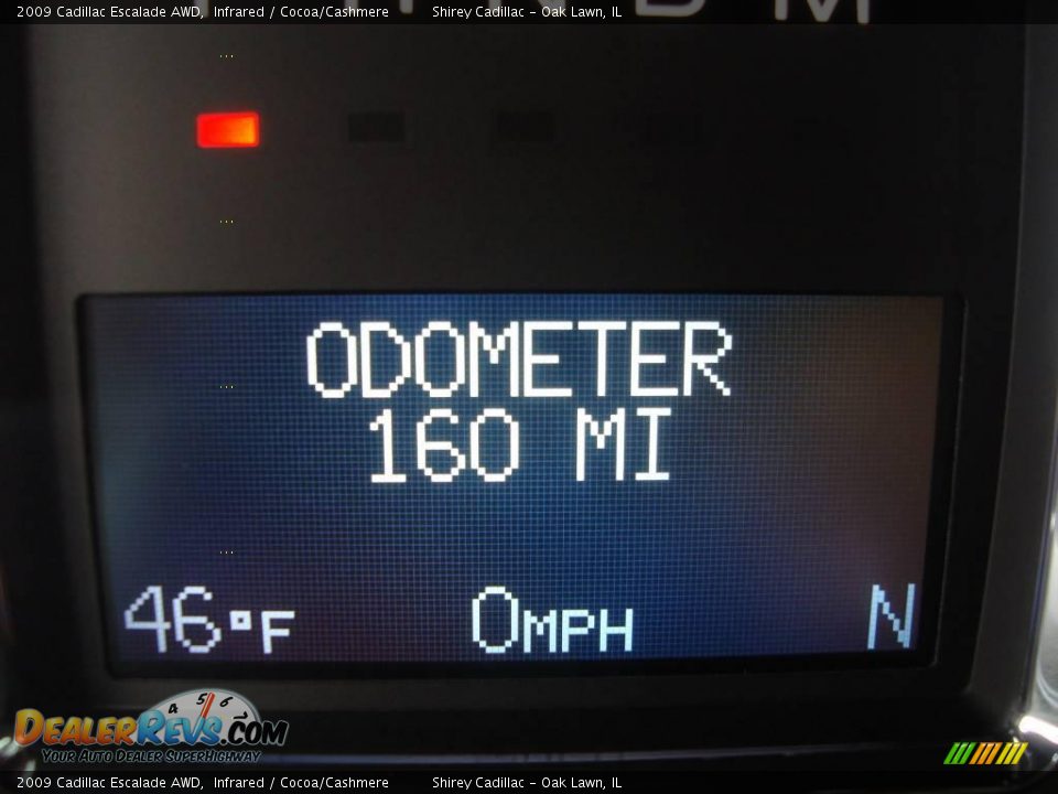 2009 Cadillac Escalade AWD Infrared / Cocoa/Cashmere Photo #22