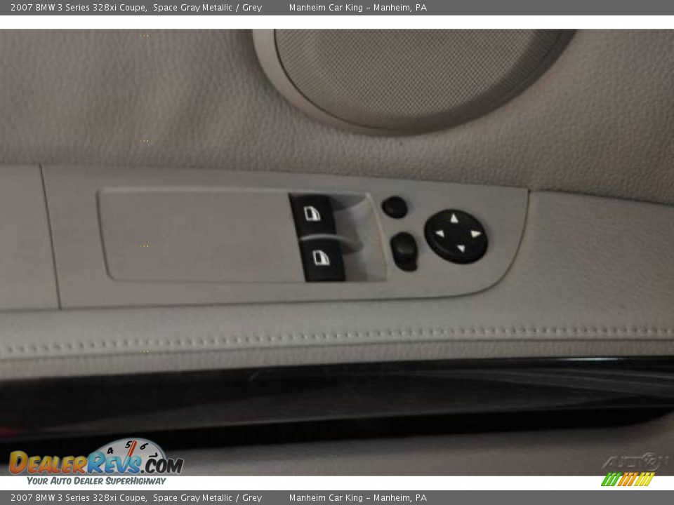 2007 BMW 3 Series 328xi Coupe Space Gray Metallic / Grey Photo #15