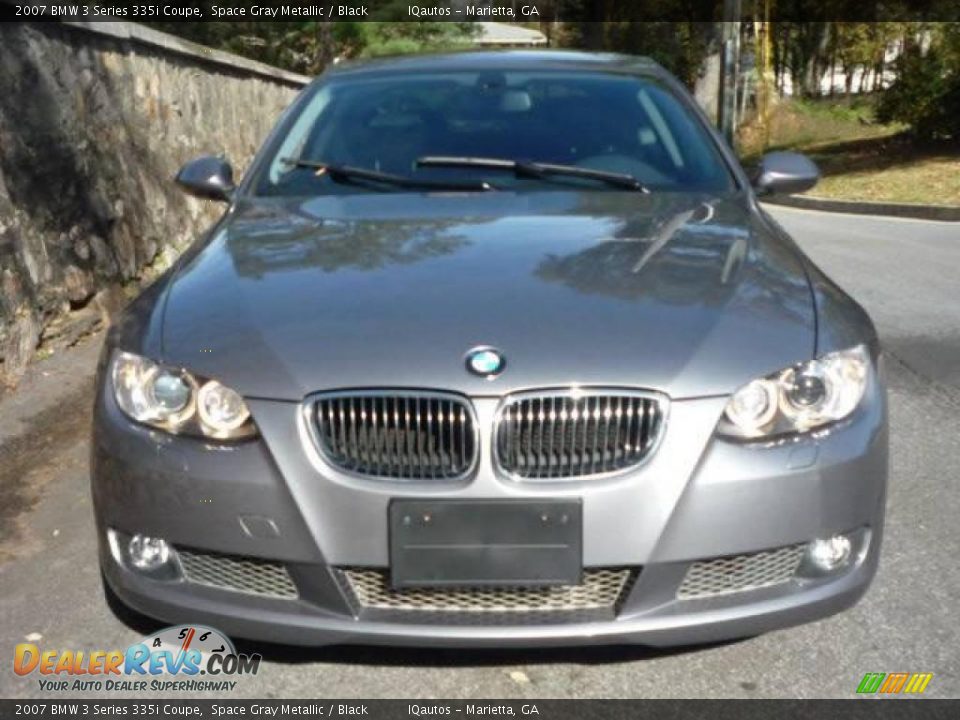 2007 BMW 3 Series 335i Coupe Space Gray Metallic / Black Photo #5