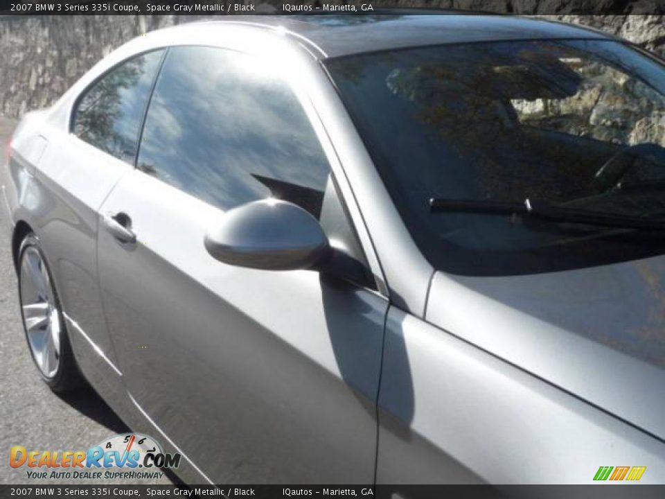 2007 BMW 3 Series 335i Coupe Space Gray Metallic / Black Photo #8