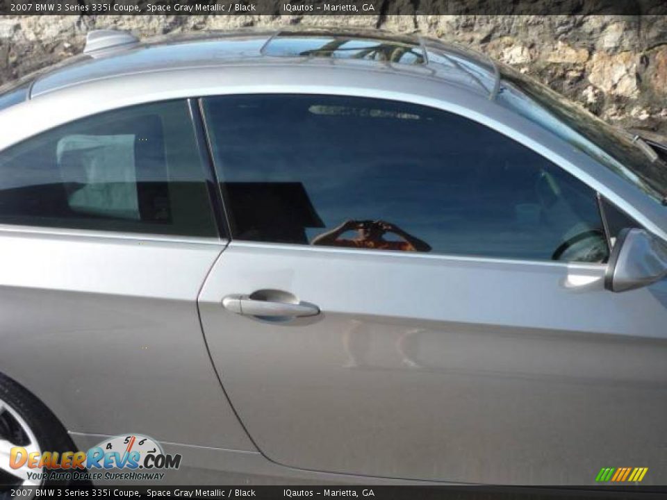 2007 BMW 3 Series 335i Coupe Space Gray Metallic / Black Photo #9
