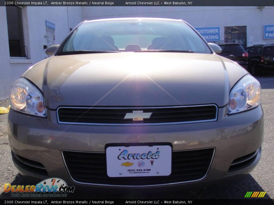 2006 Chevrolet Impala LT Amber Bronze Metallic / Neutral Beige Photo #2