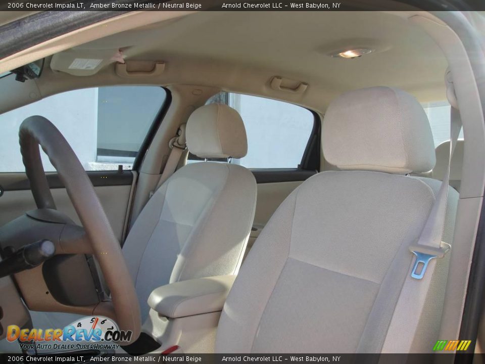 2006 Chevrolet Impala LT Amber Bronze Metallic / Neutral Beige Photo #8