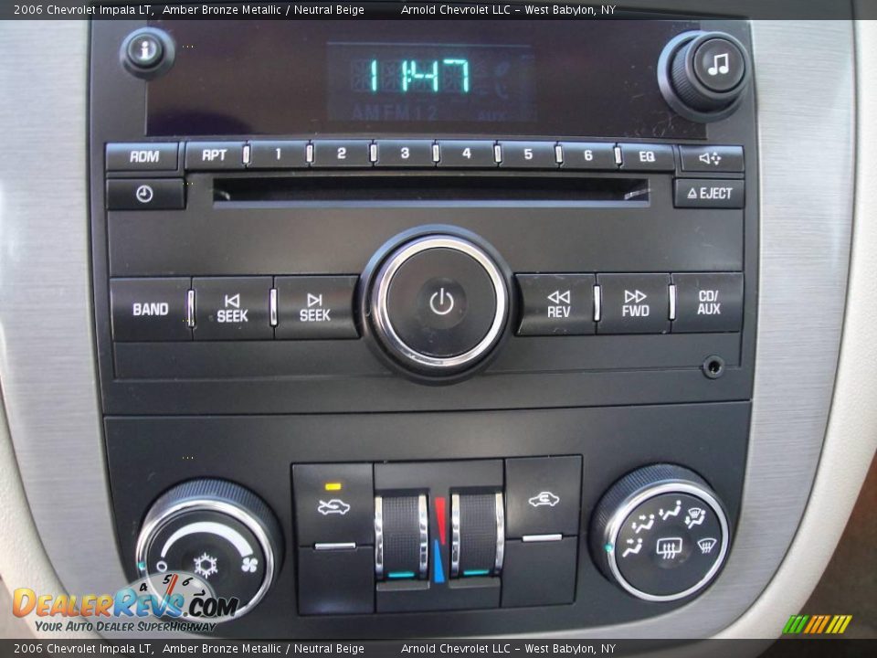 2006 Chevrolet Impala LT Amber Bronze Metallic / Neutral Beige Photo #12