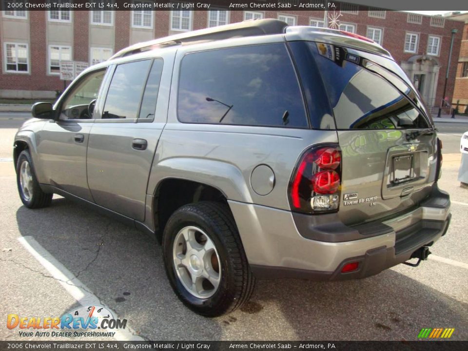 2006 Chevrolet TrailBlazer EXT LS 4x4 Graystone Metallic / Light Gray Photo #9