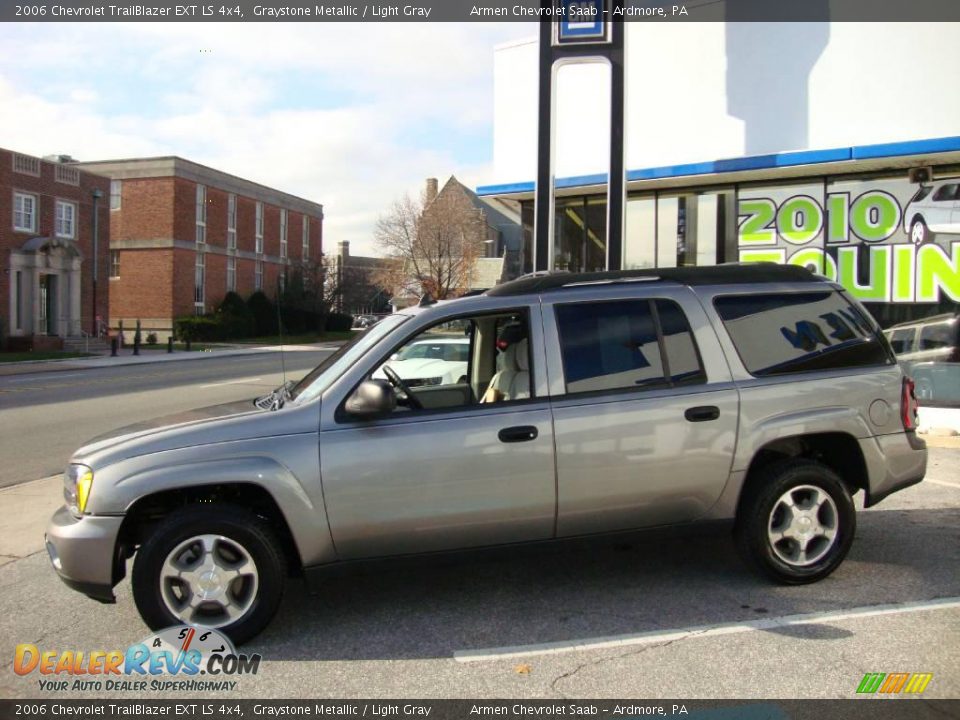 2006 Chevrolet TrailBlazer EXT LS 4x4 Graystone Metallic / Light Gray Photo #10