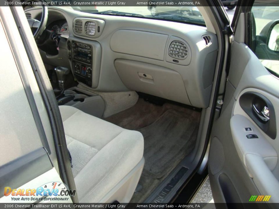 2006 Chevrolet TrailBlazer EXT LS 4x4 Graystone Metallic / Light Gray Photo #16