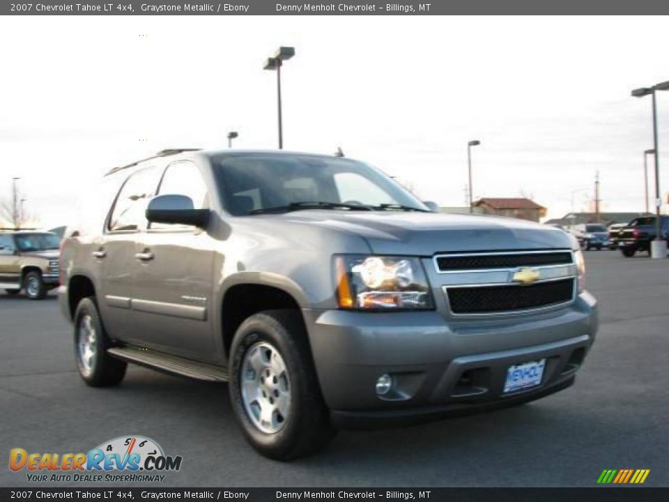 2007 Chevrolet Tahoe LT 4x4 Graystone Metallic / Ebony Photo #3