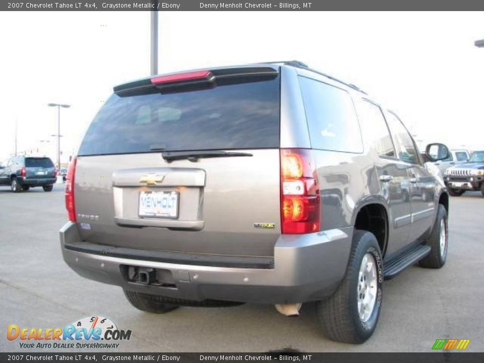 2007 Chevrolet Tahoe LT 4x4 Graystone Metallic / Ebony Photo #5