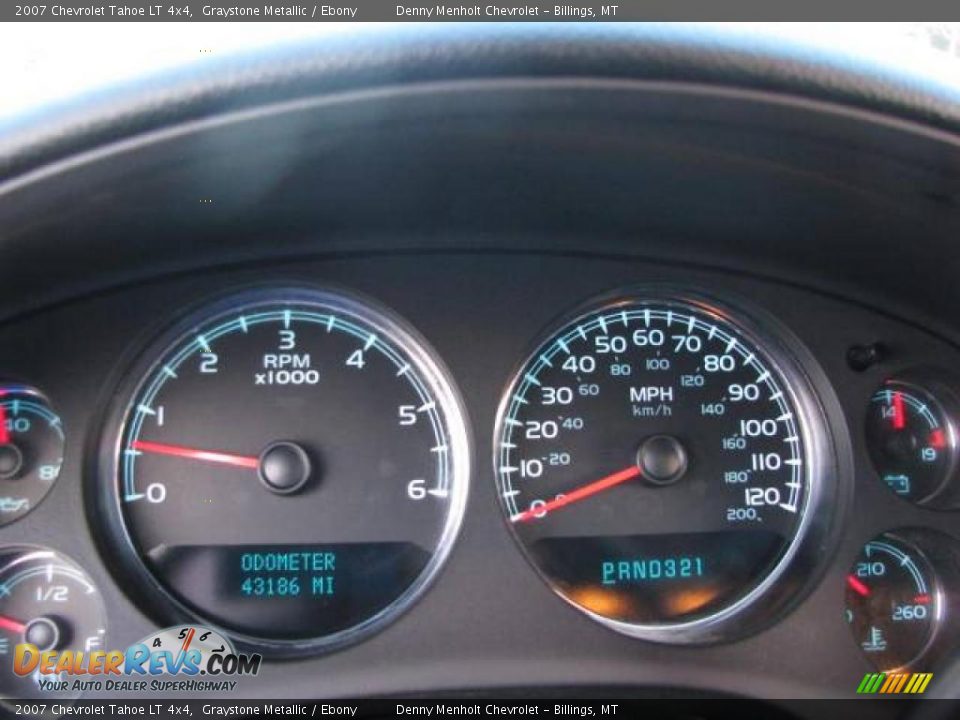 2007 Chevrolet Tahoe LT 4x4 Graystone Metallic / Ebony Photo #15