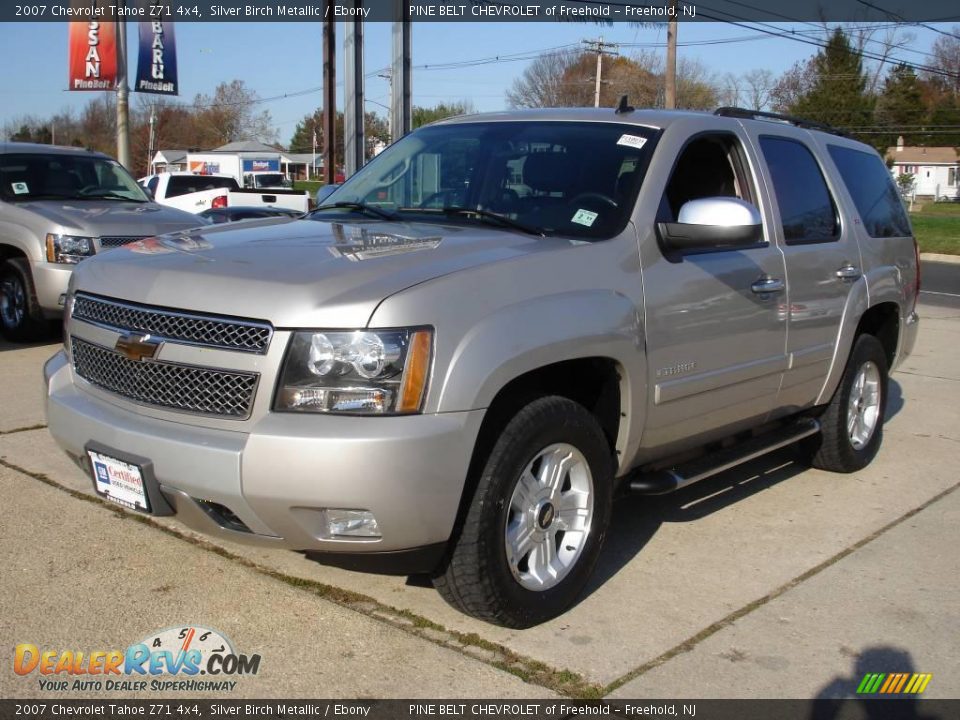 2007 Chevrolet Tahoe Z71 4x4 Silver Birch Metallic / Ebony Photo #1