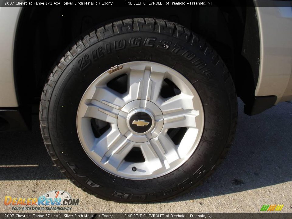 2007 Chevrolet Tahoe Z71 4x4 Silver Birch Metallic / Ebony Photo #6