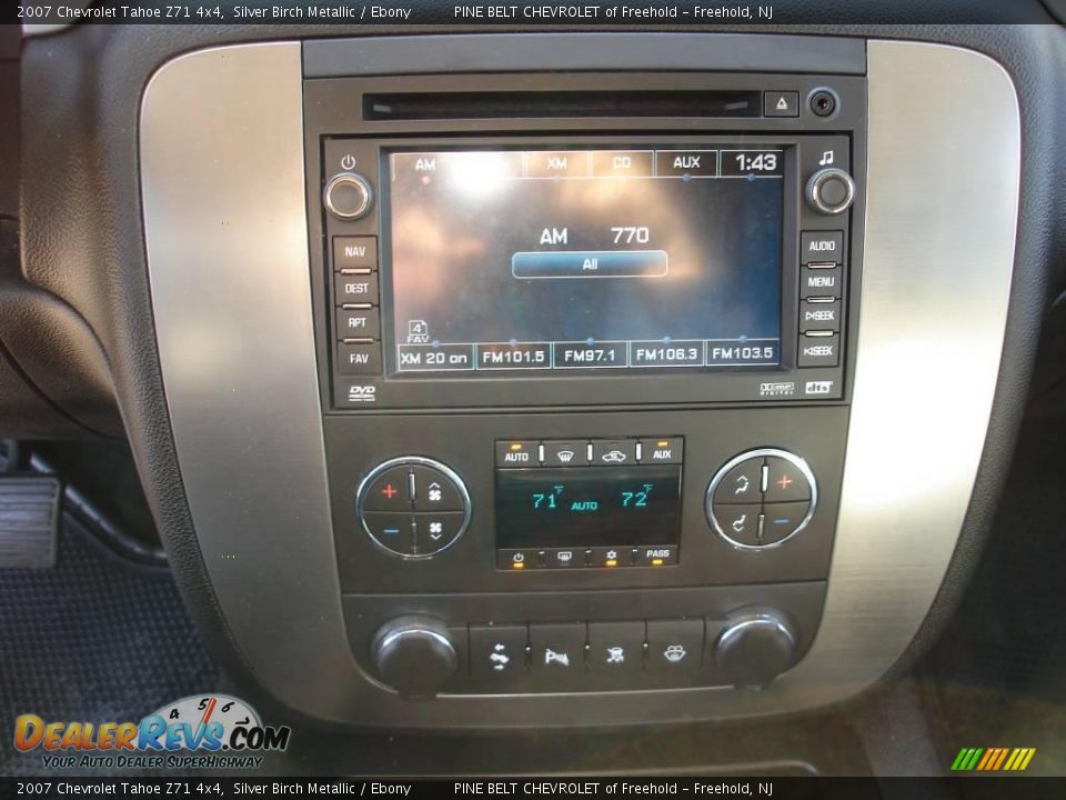 2007 Chevrolet Tahoe Z71 4x4 Silver Birch Metallic / Ebony Photo #13