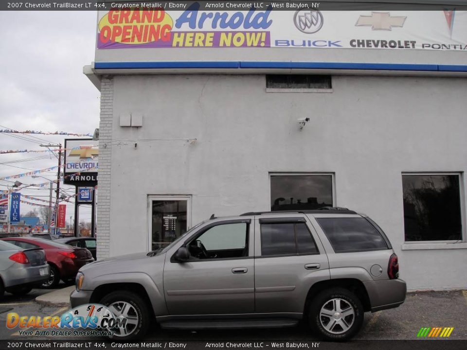 2007 Chevrolet TrailBlazer LT 4x4 Graystone Metallic / Ebony Photo #3