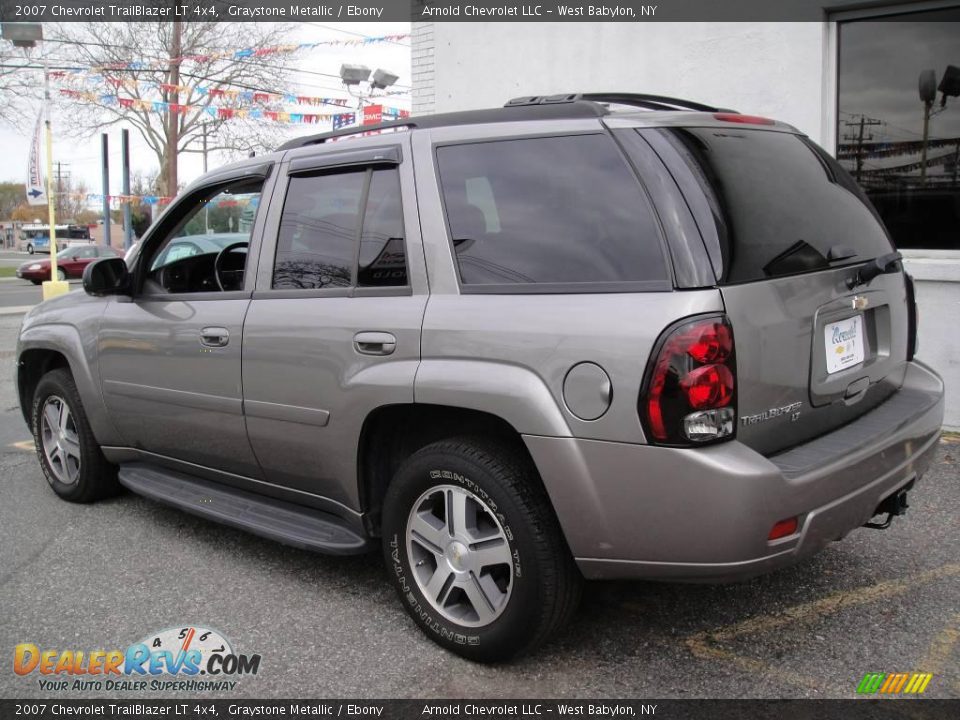 2007 Chevrolet TrailBlazer LT 4x4 Graystone Metallic / Ebony Photo #4