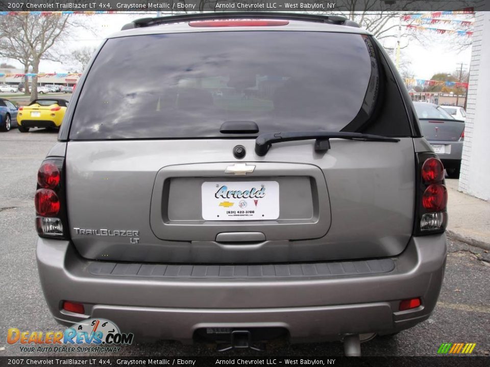 2007 Chevrolet TrailBlazer LT 4x4 Graystone Metallic / Ebony Photo #5