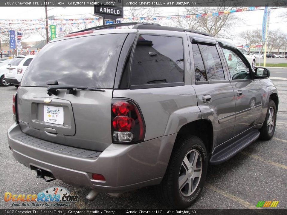 2007 Chevrolet TrailBlazer LT 4x4 Graystone Metallic / Ebony Photo #6