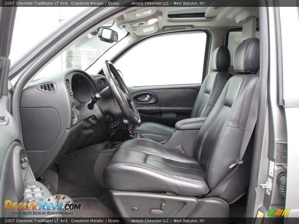 2007 Chevrolet TrailBlazer LT 4x4 Graystone Metallic / Ebony Photo #10