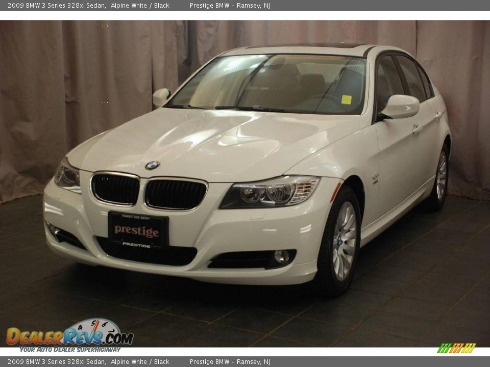 2009 BMW 3 Series 328xi Sedan Alpine White / Black Photo #1