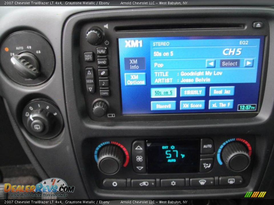 2007 Chevrolet TrailBlazer LT 4x4 Graystone Metallic / Ebony Photo #15