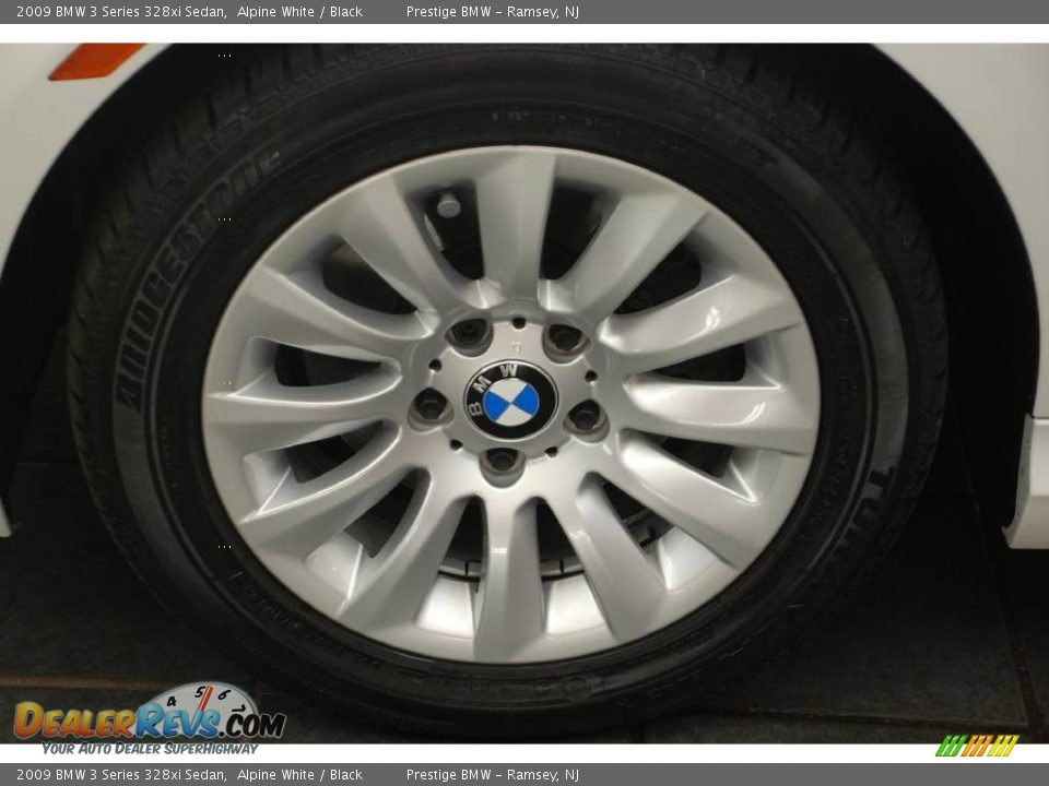 2009 BMW 3 Series 328xi Sedan Alpine White / Black Photo #9